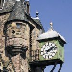 Canongate Clock in Edinburgh